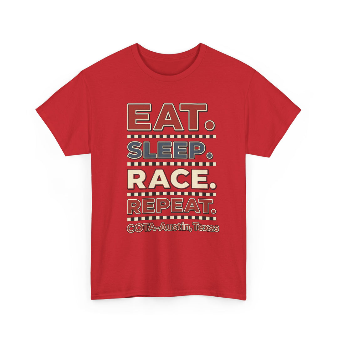 Eat Sleep Race Repeat  - Unisex