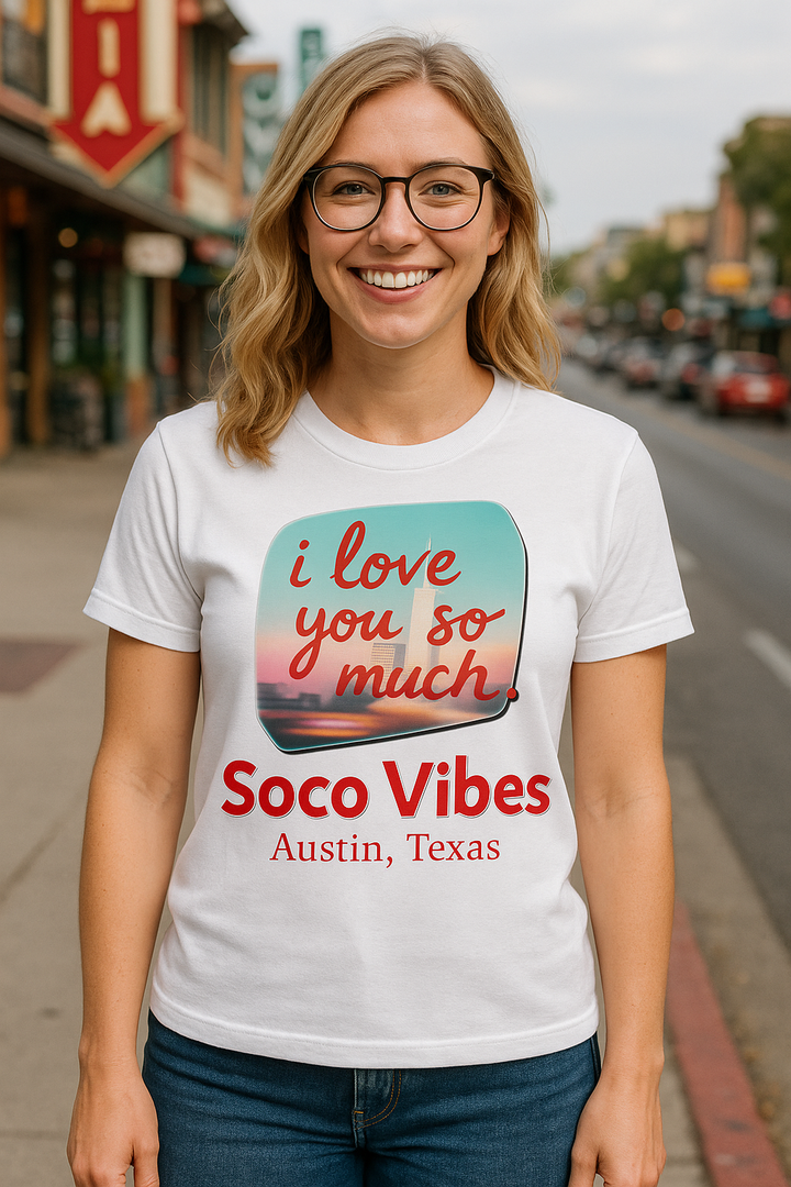 SoCo Vibes Austin “I Love You So Much” - Unisex